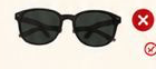 Gafas de sol normales